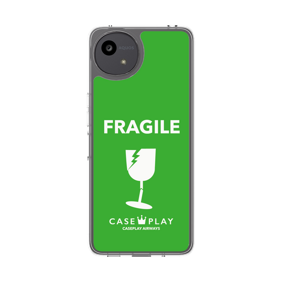 スリムプロテクションケース［ FRAGILE - Green ］