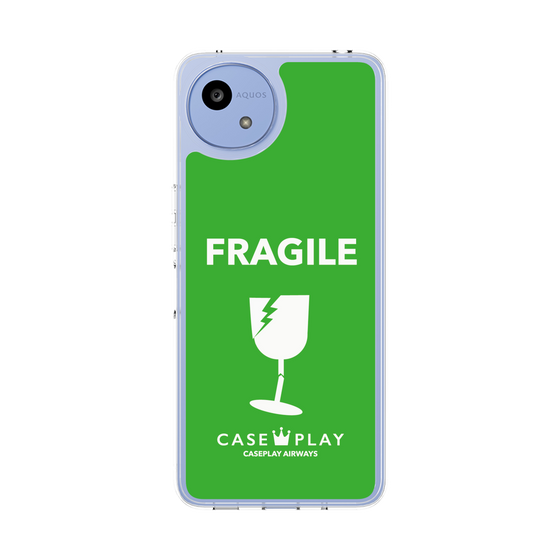 スリムプロテクションケース［ FRAGILE - Green ］