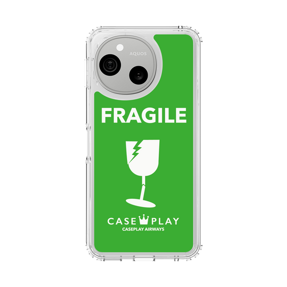 スリムプロテクションケース［ FRAGILE - Green ］