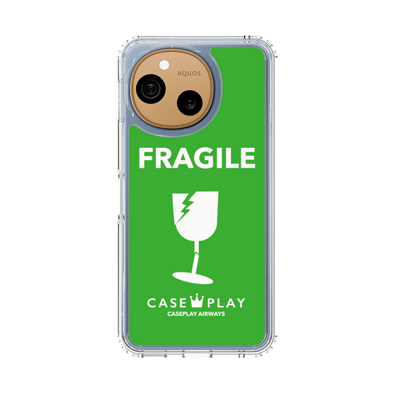スリムプロテクションケース［ FRAGILE - Green ］