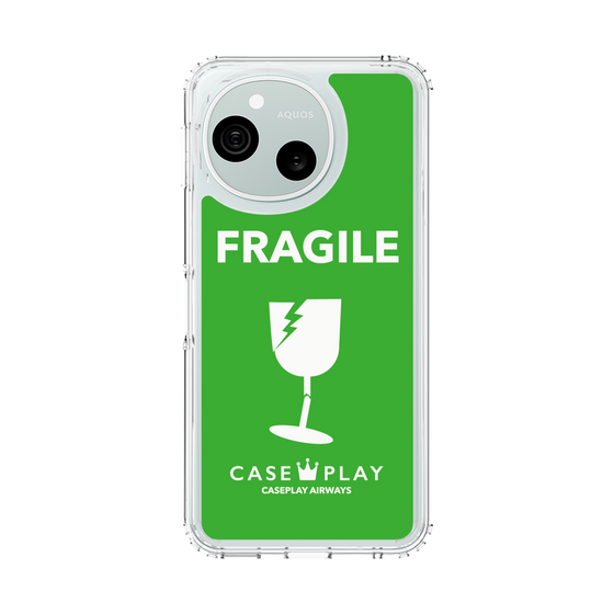 スリムプロテクションケース［ FRAGILE - Green ］