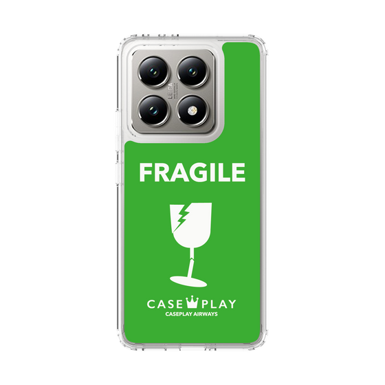 スリムプロテクションケース［ FRAGILE - Green ］