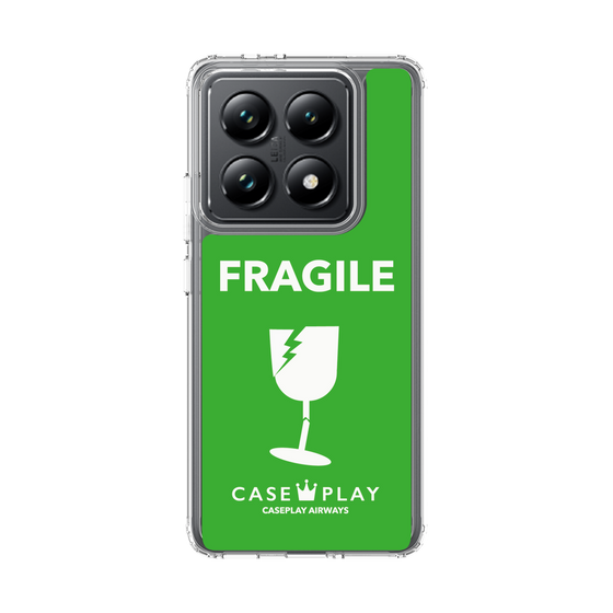 スリムプロテクションケース［ FRAGILE - Green ］
