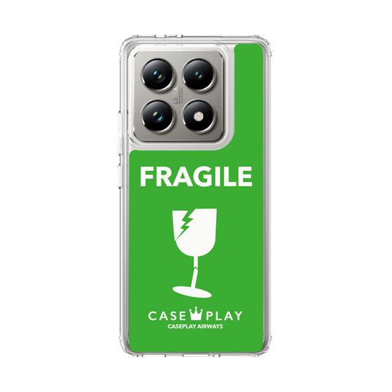 スリムプロテクションケース［ FRAGILE - Green ］