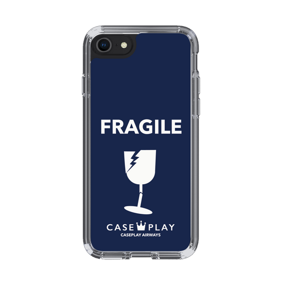 スリムプロテクションケース［ FRAGILE - Navy ］