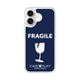 スリムプロテクションケース［ FRAGILE - Navy ］