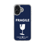 スリムプロテクションケース［ FRAGILE - Navy ］