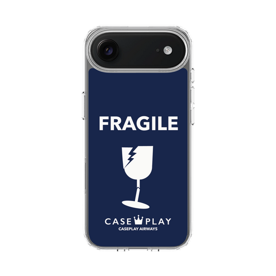 スリムプロテクションケース［ FRAGILE - Navy ］