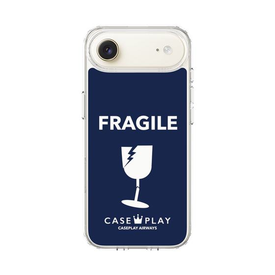 スリムプロテクションケース［ FRAGILE - Navy ］