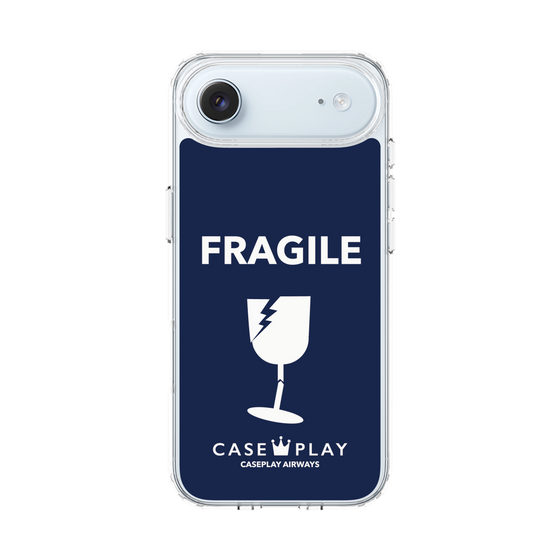 スリムプロテクションケース［ FRAGILE - Navy ］