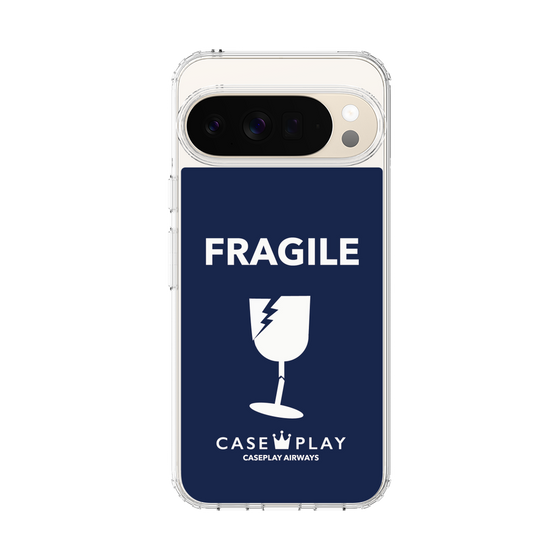 スリムプロテクションケース［ FRAGILE - Navy ］