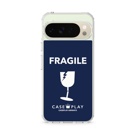 スリムプロテクションケース［ FRAGILE - Navy ］