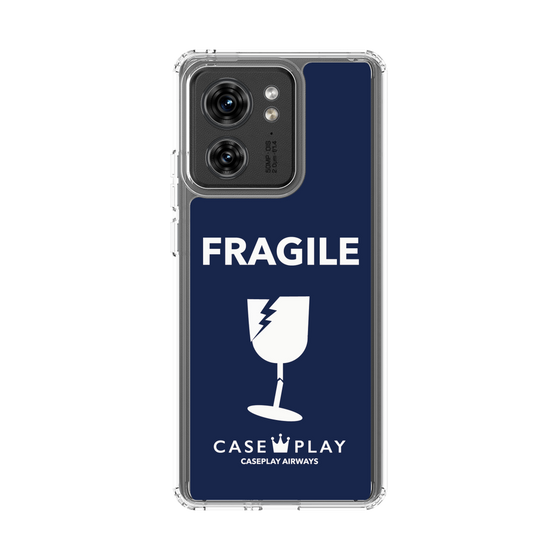 スリムプロテクションケース［ FRAGILE - Navy ］