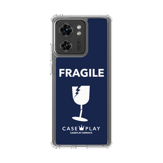 スリムプロテクションケース［ FRAGILE - Navy ］