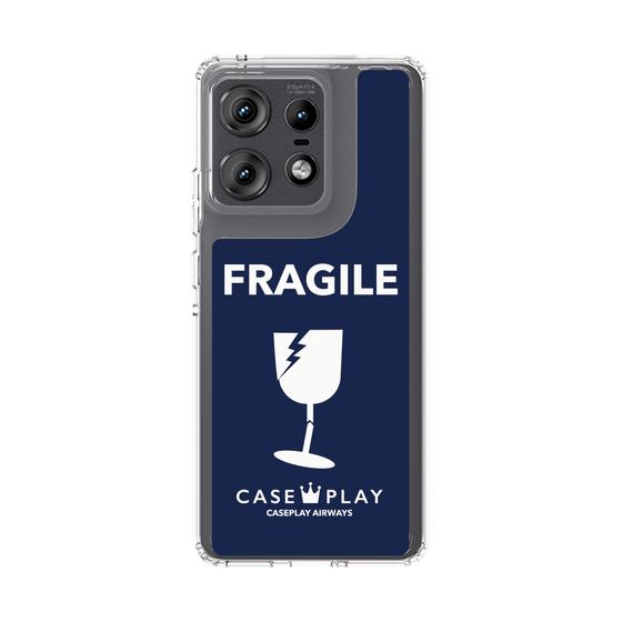 スリムプロテクションケース［ FRAGILE - Navy ］