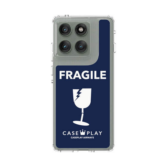 スリムプロテクションケース［ FRAGILE - Navy ］