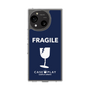 スリムプロテクションケース［ FRAGILE - Navy ］