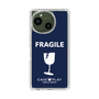 スリムプロテクションケース［ FRAGILE - Navy ］