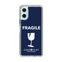 スリムプロテクションケース［ FRAGILE - Navy ］