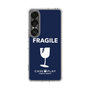 スリムプロテクションケース［ FRAGILE - Navy ］