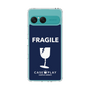 スリムプロテクションケース［ FRAGILE - Navy ］