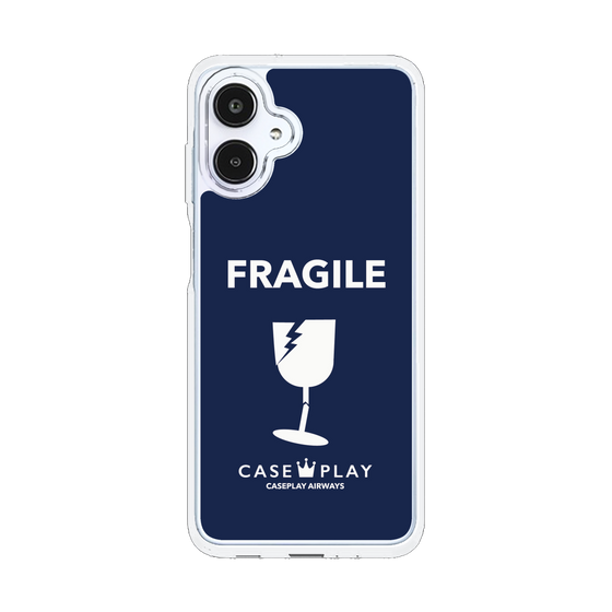 スリムプロテクションケース［ FRAGILE - Navy ］