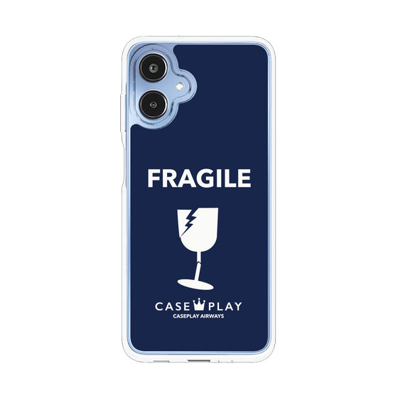 スリムプロテクションケース［ FRAGILE - Navy ］