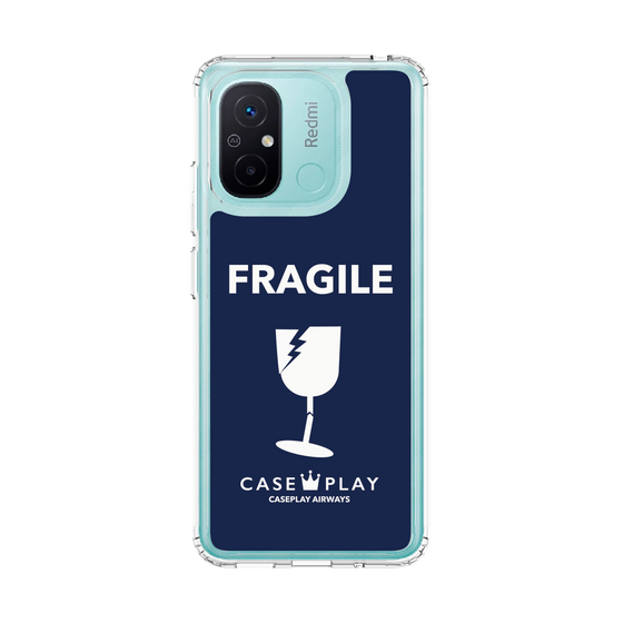 スリムプロテクションケース［ FRAGILE - Navy ］