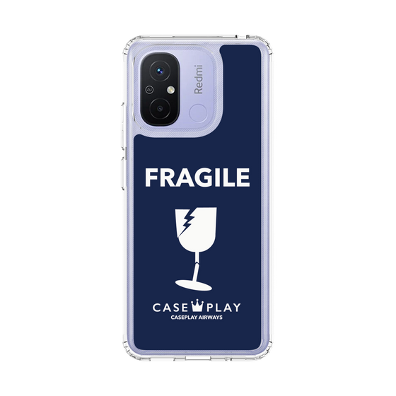 スリムプロテクションケース［ FRAGILE - Navy ］