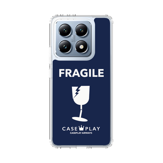 スリムプロテクションケース［ FRAGILE - Navy ］