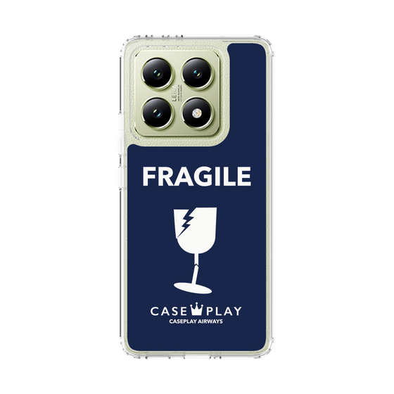 スリムプロテクションケース［ FRAGILE - Navy ］