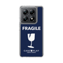 スリムプロテクションケース［ FRAGILE - Navy ］
