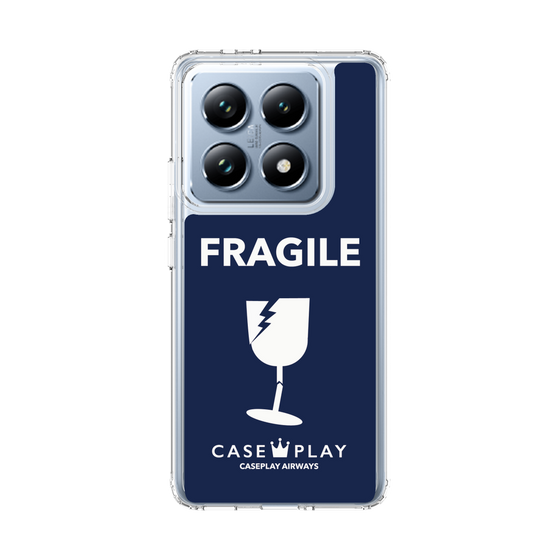 スリムプロテクションケース［ FRAGILE - Navy ］