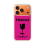 スリムプロテクションケース［ FRAGILE - Pink ］