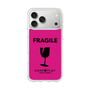 スリムプロテクションケース［ FRAGILE - Pink ］