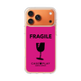スリムプロテクションケース［ FRAGILE - Pink ］