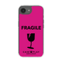 スリムプロテクションケース［ FRAGILE - Pink ］