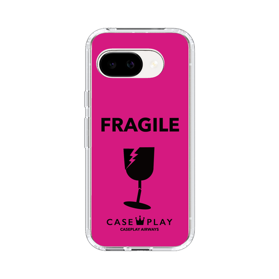 スリムプロテクションケース［ FRAGILE - Pink ］