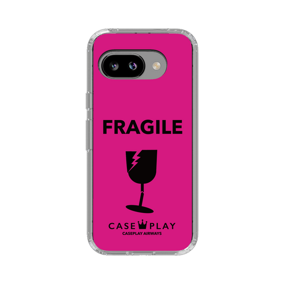 スリムプロテクションケース［ FRAGILE - Pink ］