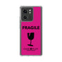 スリムプロテクションケース［ FRAGILE - Pink ］