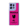スリムプロテクションケース［ FRAGILE - Pink ］