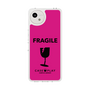 スリムプロテクションケース［ FRAGILE - Pink ］