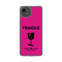 スリムプロテクションケース［ FRAGILE - Pink ］