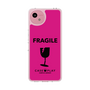 スリムプロテクションケース［ FRAGILE - Pink ］