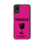 スリムプロテクションケース［ FRAGILE - Pink ］