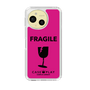 スリムプロテクションケース［ FRAGILE - Pink ］