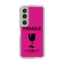 スリムプロテクションケース［ FRAGILE - Pink ］