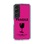 スリムプロテクションケース［ FRAGILE - Pink ］