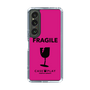 スリムプロテクションケース［ FRAGILE - Pink ］