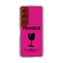 スリムプロテクションケース［ FRAGILE - Pink ］